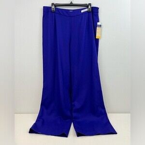 Pendleton 100% Virgin Wool Purple Wide Leg Dress Pants